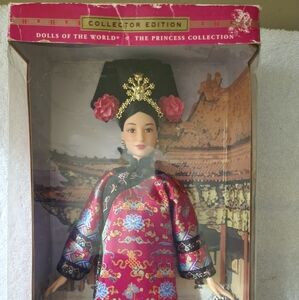 Barbie Princess of China Doll in Vibrant Red and Gold